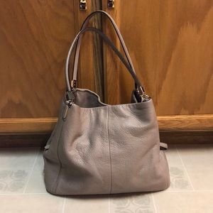 Coach Pebbled shoulder Bag